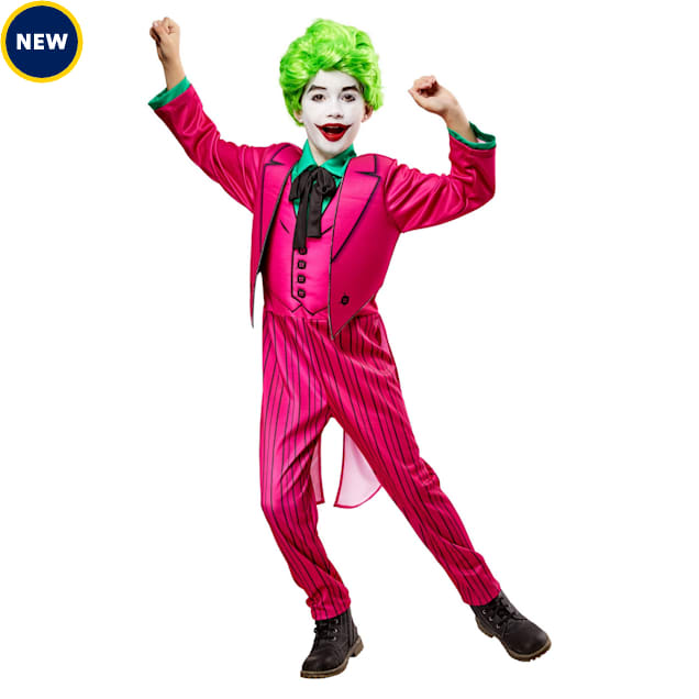 RUBIES Batman: 1966 the Joker Deluxe Kids Costume, Small - Carousel image #1