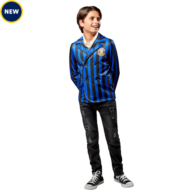 RUBIES Wednesday Nevermore Academy: Kids Uniform Jacket, Small - Carousel image #1