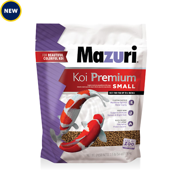 Mazuri Small Koi Premium Fish Food, 3.5 lbs. - Carousel image #1