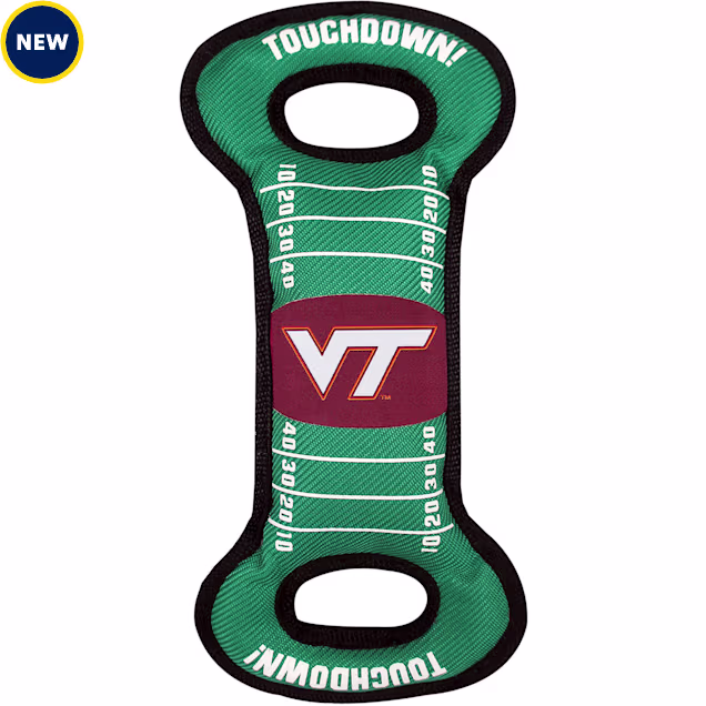 Pets First Virginia Tech Hokies NCAA Field Dog Toy, Medium - Carousel image #1