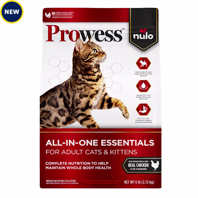 Nulo Prowess All-in-One Essentials for Adult Cats & Kittens Food, 6 lbs. - Carousel image #1
