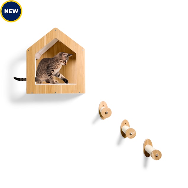 Petco Hanging Wall Cat Condo with Sisal Steps, 15.74" L X 12.99" W X 21.4" H - Carousel image #1