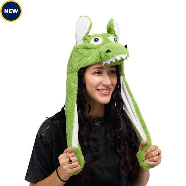 Petco Interactive Pop-Up Dragon Ears Hat, One Size - Carousel image #1