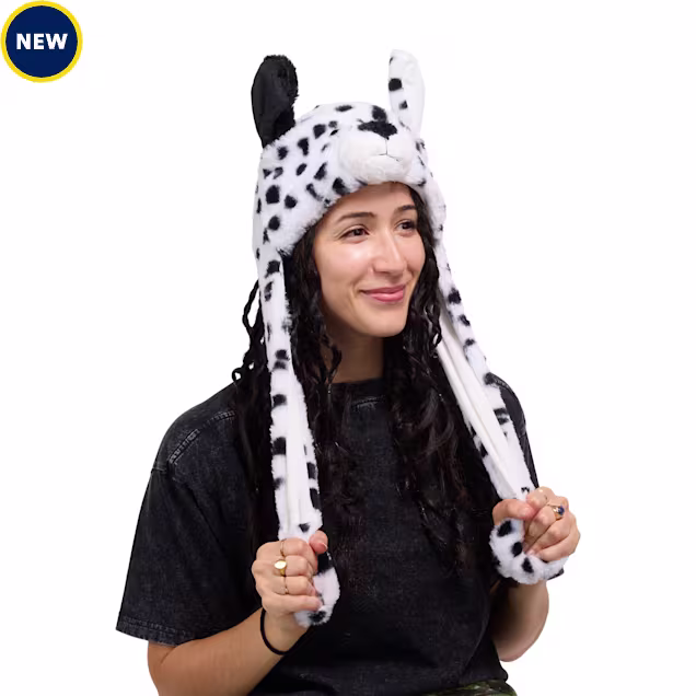 Petco Interactive Pop-Up Dalmation Ears Hat, One Size - Carousel image #1
