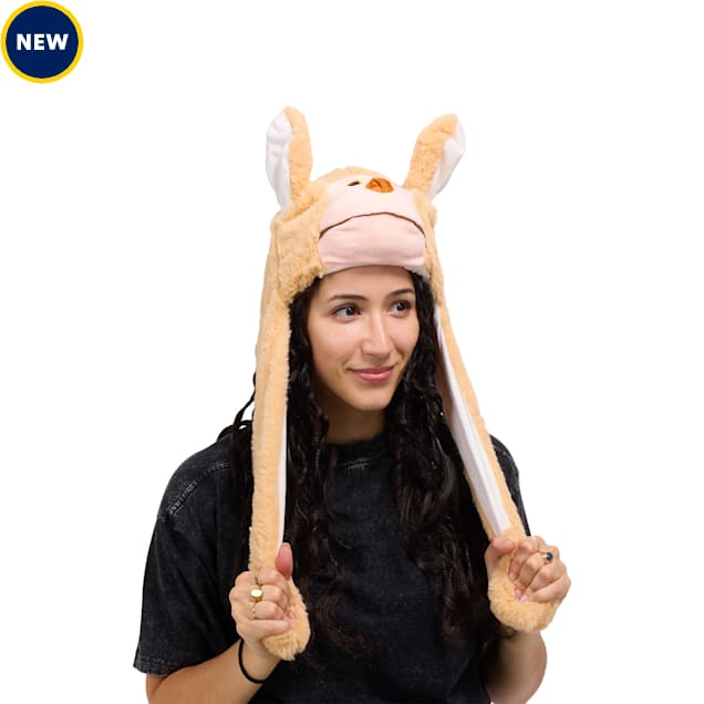 Petco Interactive Pop-Up Monkey Ears Hat, One Size - Carousel image #1