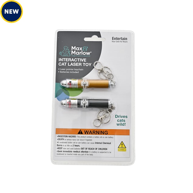 Max & Marlow Interactive Cat Laser Toy, Pack of 2 - Carousel image #1