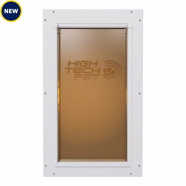 High Tech Pet DuraFlex Dog Door, White, X-Large - Carousel image #1