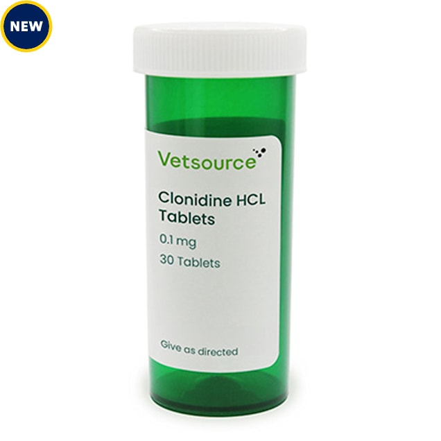 Clonidine HCL Tablets (Generic) 0.1 mg, 30 Count - Carousel image #1