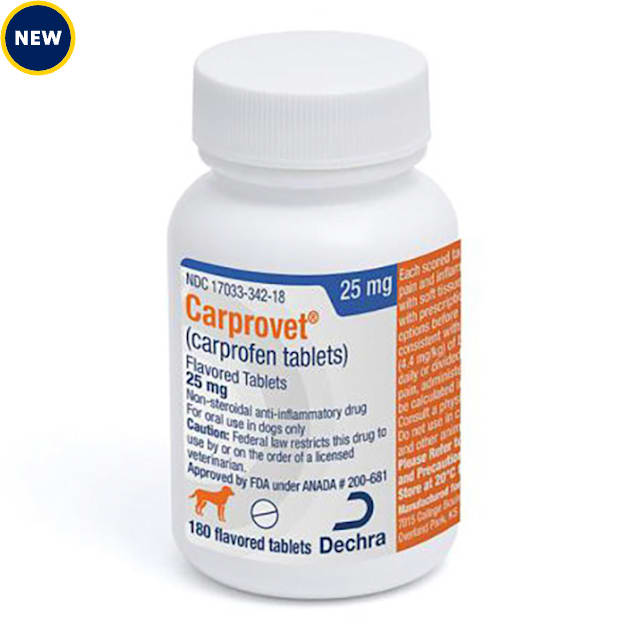 Carprovet Flavor Tabs 25 mg, 180 Count - Carousel image #1