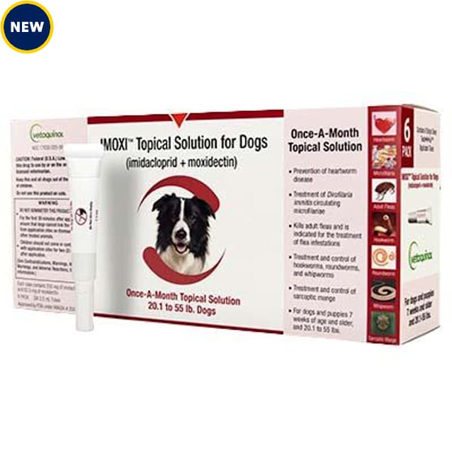 Imoxi TOPICAL SOLN for Dogs (Generic) 20.1-55 lbs, 6 Count - Carousel image #1