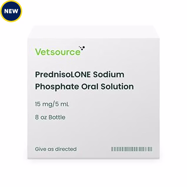 Prednisolone Sodium Phosphate Oral Solution, 8 fl. oz. - Carousel image #1
