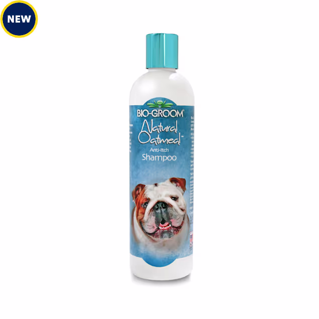 Bio-Groom Natural Oatmeal Anti-Itch Dog Shampoo, 12 fl. oz. - Carousel image #1