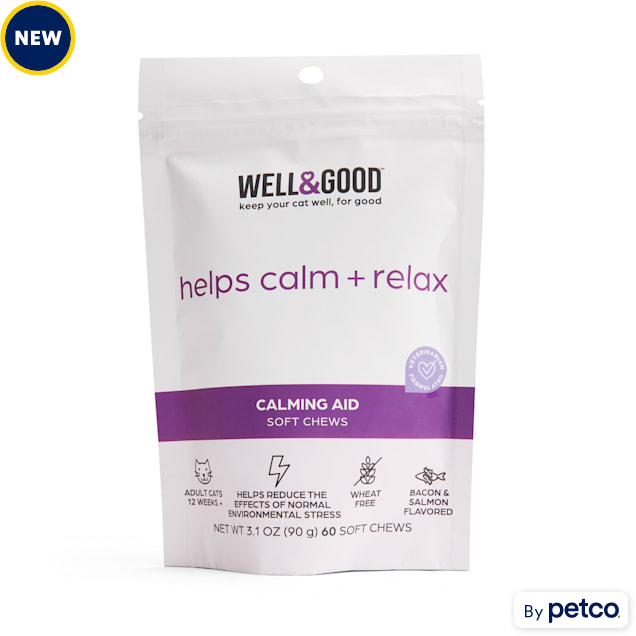 Well Good Calming Soft Chew for Cats 60 Count Petco