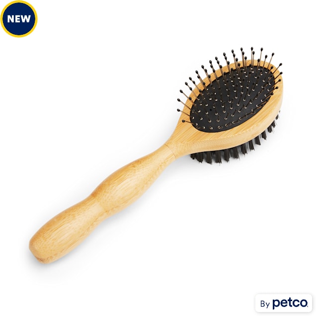 Well Good Small Bamboo Pin Bristle Dog Brush from Petco