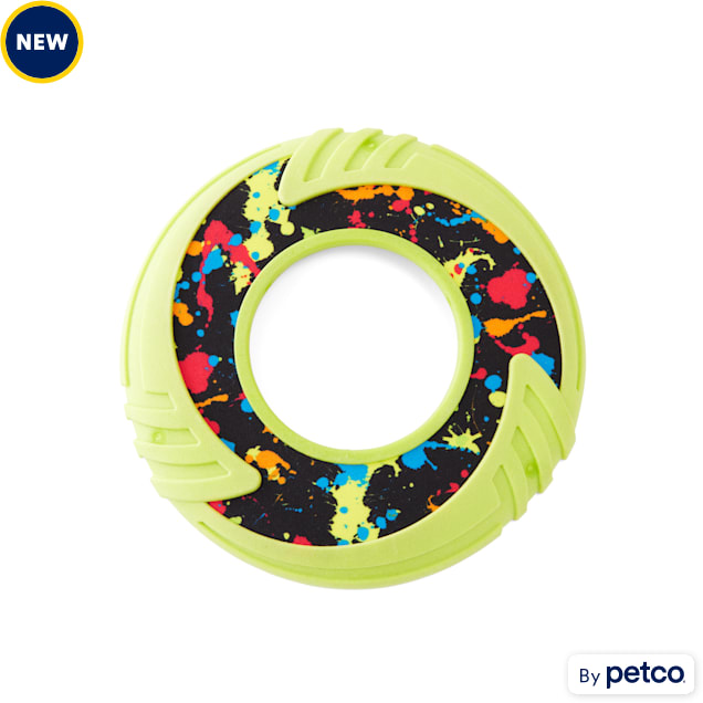 Leaps Bounds Glow Flyer Dog Toy Medium Petco