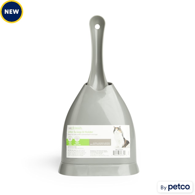 SoPhresh Cat Litter Scoop & Holder Petco