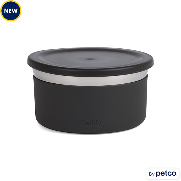 Reddy OntheGo DualLayer Dog Bowl & Lid Set