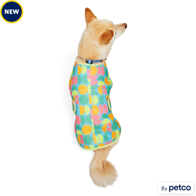 YOULY Geometric Cooling Dog Vest, XSmall, Pink Petco