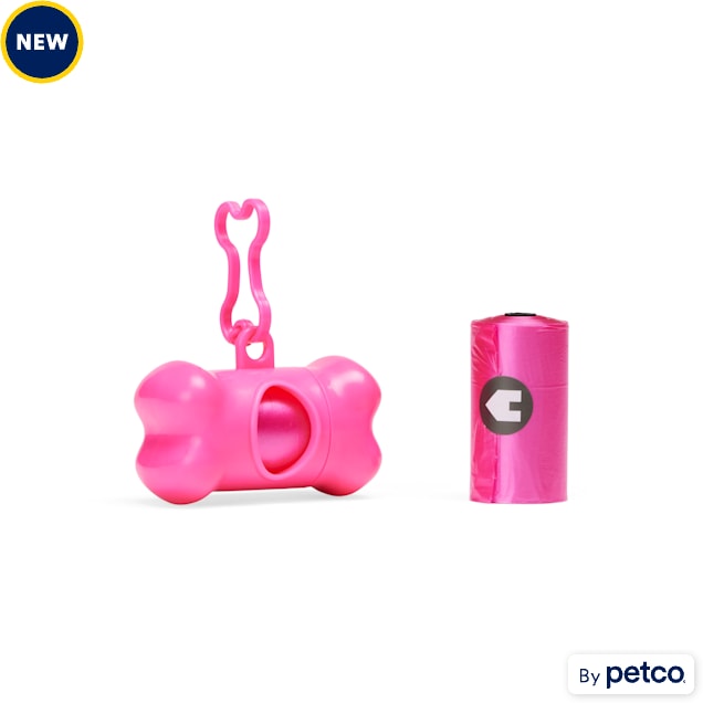 YOULY Pink Waste Bag Dispenser Petco