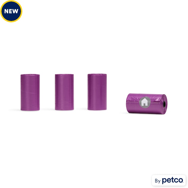 Ubbi Pet Waste Bag Refills - 144 Lavender Scented Dog Poop Bags For Dispensers, Leak-Proof & Eco-Friendly