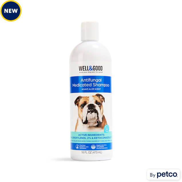Well & Good Anti-Fungal Medicated Dog Shampoo, 16 fl. oz. - Carousel image #1