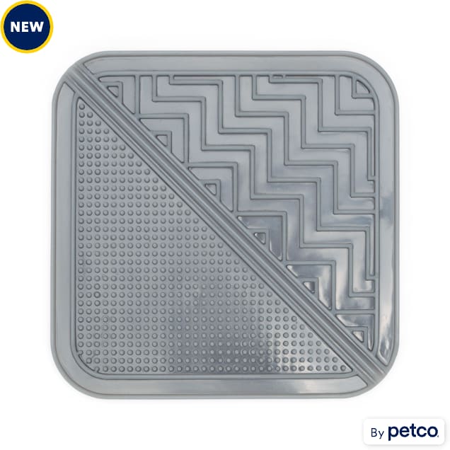 EveryYay Slow Feeder Mat for Dogs, Gray - Carousel image #1