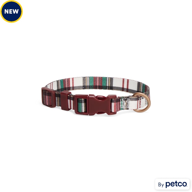 Merry Makings Plaid Dog Collar Large X Large