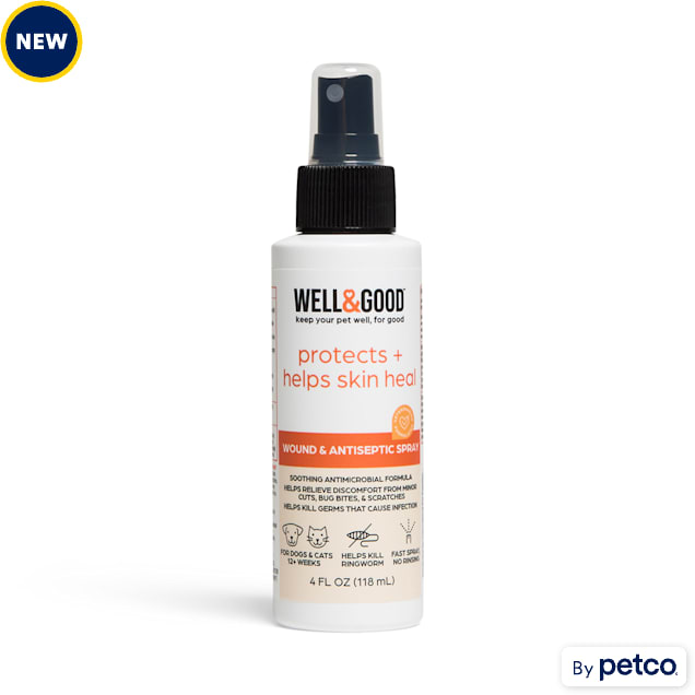Well & Good Antiseptic Spray for Dogs & Cats, 4 fl. oz. - Carousel image #1