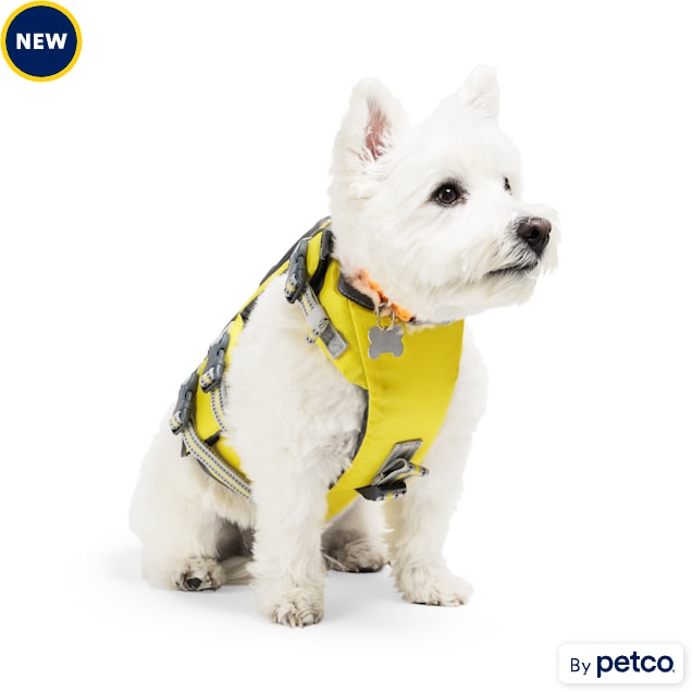 YOULY Ultimate Dog Floatation Vest, Yellow, X-Small - Carousel image #1