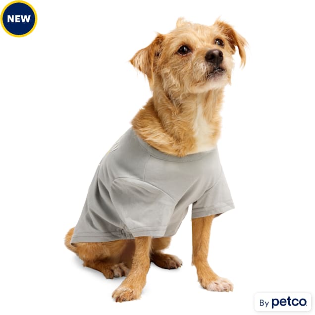 YOULY Gemini Zodiac Sign Pet T-Shirt, Small - Carousel image #1