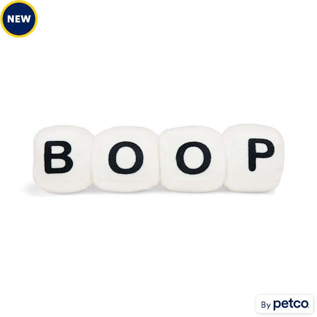 YOULY BOOP Plush Build & Play Slide-On Dog Toy, Medium - Carousel image #1