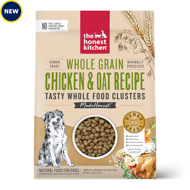 The Honest Kitchen Whole Food Clusters Whole Grain Chicken & Oat Recipe