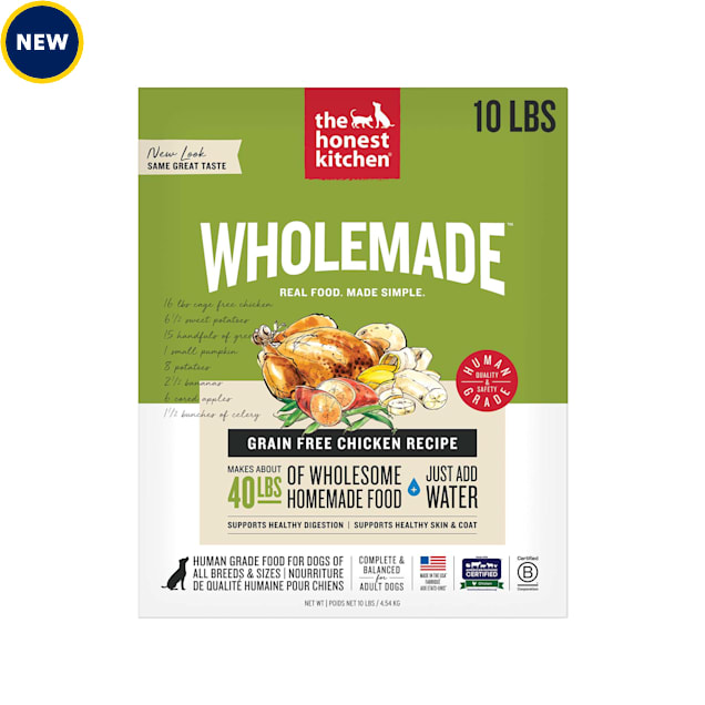 The Honest Kitchen Dehydrated Grain Free Chicken Recipe Dry Dog Food