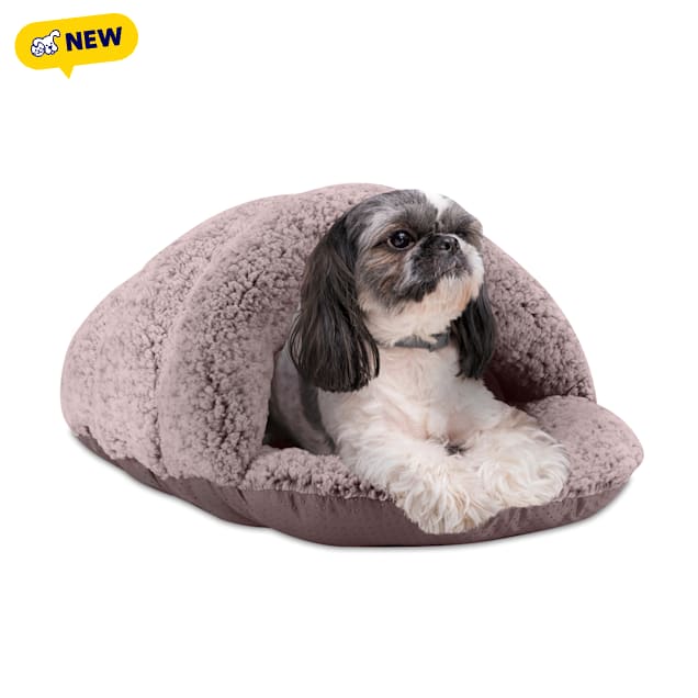 Sleepy Pet Blush Slipper Dog Bed, 23" L X 17" W X 10" H - Carousel image #1
