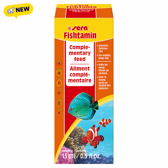 Sera Fishtamin Aquatic Food, 0.5 fl. oz. - Carousel image #1