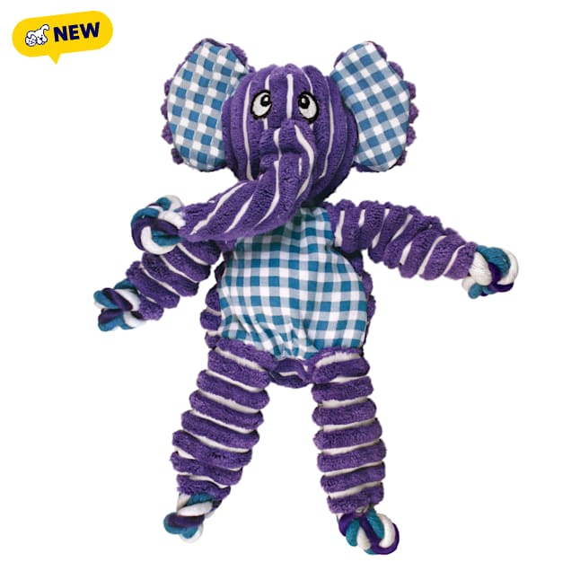 KONG Knots Elephant Dog Toy, Medium/Large - Carousel image #1