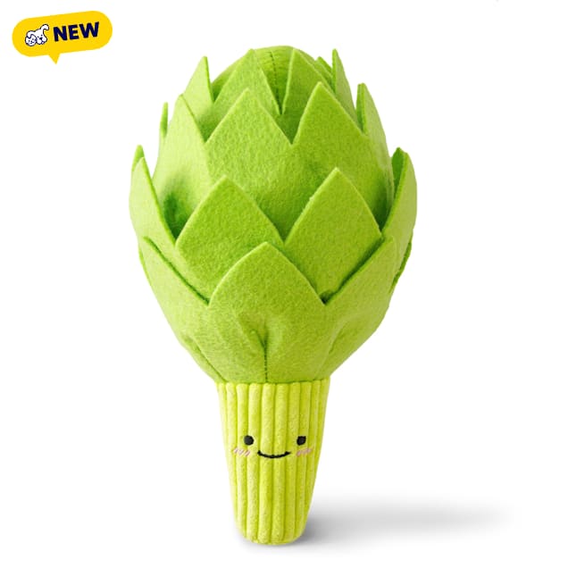 Injoya Artichoke Interactive Puzzle Snuffle Toy for Dogs and Cats, Small - Carousel image #1