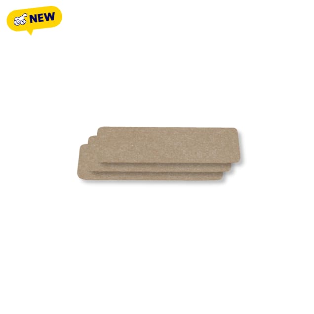 G-Floor for Pets Drip & Dry 12" x 20" Dog & Pet Bowl Mats, Tan, Count of 3 - Carousel image #1