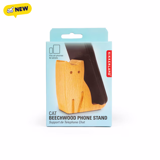 Kikkerland Design Cat Phone Stand - Carousel image #1