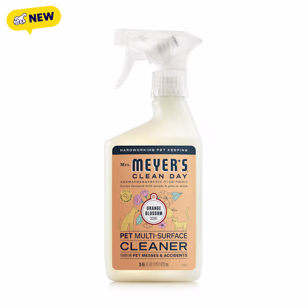 Mrs. Meyer's Clean Day Orange Blossom Pet Heavy Duty Surface Cleaner, 16 oz. - Carousel image #1