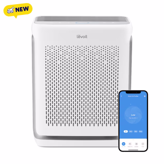 Levoit White Vital 200S-P Smart Air Purifier, Medium - Carousel image #1