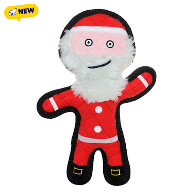 Tuffy Holiday Santa Dog Toy, Medium - Carousel image #1