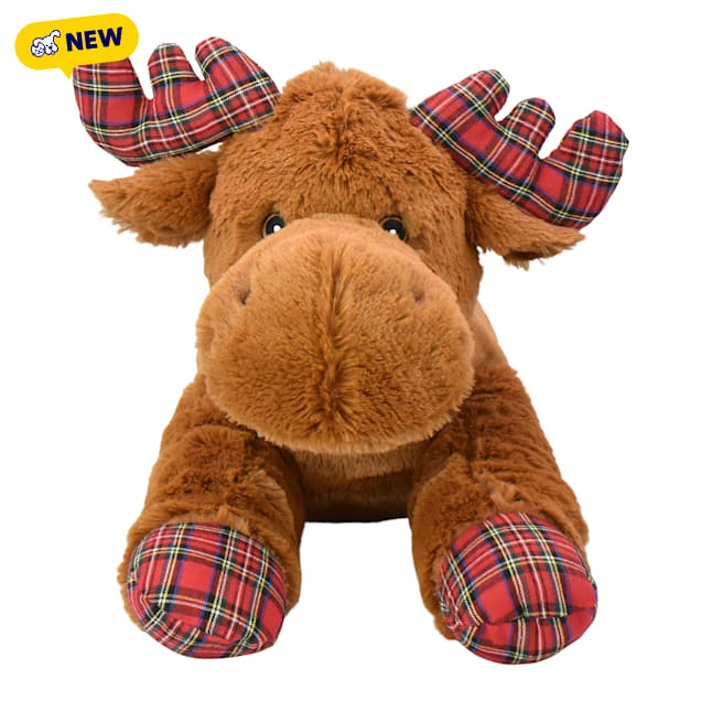 Multipet International Jumbo Holiday Moose Dog Toy, X-Large - Carousel image #1