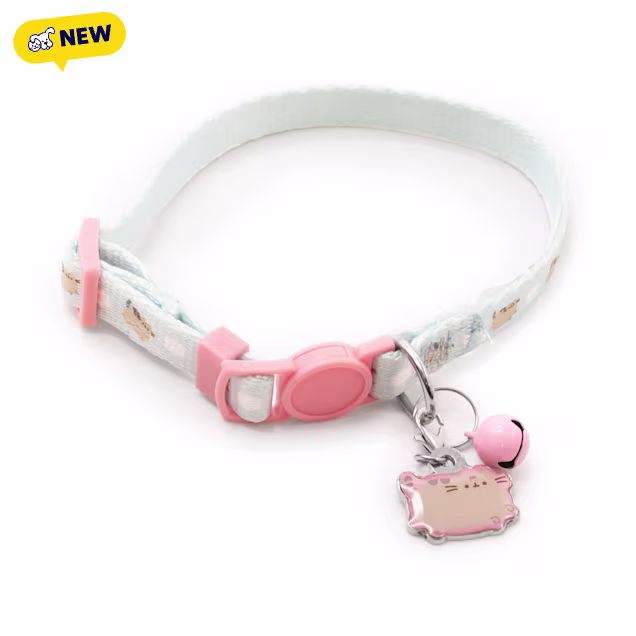 Pusheen Blue and Pink Balloon Cat Collar, Assorted - Carousel image #1