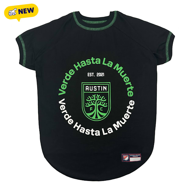 Pets First MLS Pet Tee-Shirt, Austin FC, X-Small - Carousel image #1