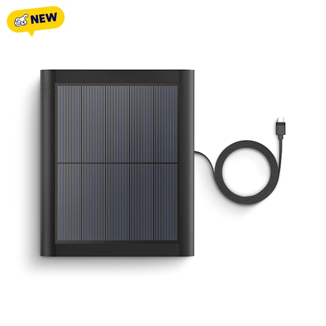 Ring Black USB Solar Panel for Dogs - Carousel image #1