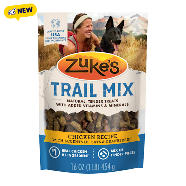 Zuke's Trail Mix Soft Dog Treats with Real Chicken Treats for Dogs of All Sizes, 16 oz. - Carousel image #1