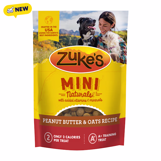 Zuke's Mini Naturals Dog Training made with Real Peanut Butter Treats for Dogs of All Sizes, 10 oz. - Carousel image #1