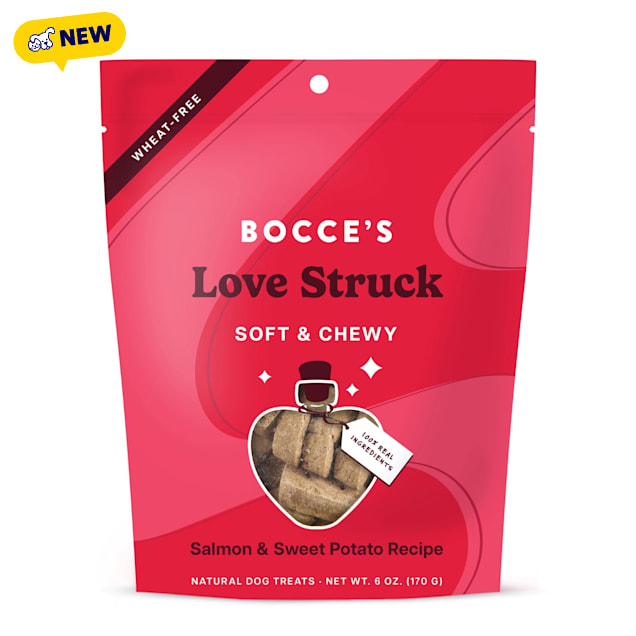 Bocce's Bakery Love Struck Soft & Chewy Dog Treats, 6 oz. - Carousel image #1