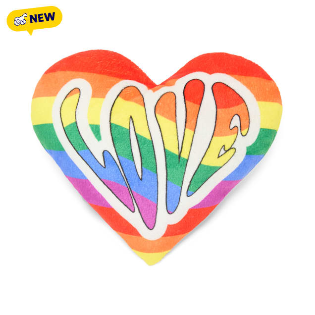 Petco 2 for $5 Pride Rainbow Plush Dog Toy, Small - Carousel image #1